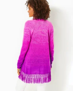 Tatum Ombre Fringe Cardigan