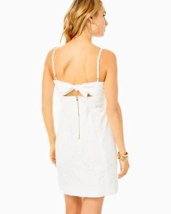 Shelli Eyelet Mini Dress