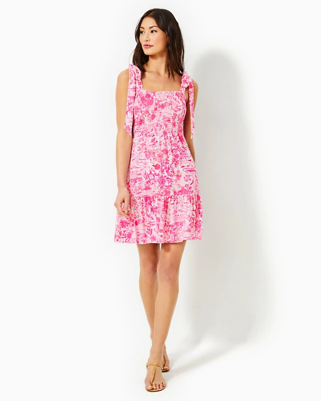 Kailua Smocked Dress - Image 4