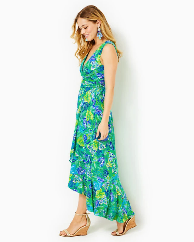 Moana Wrap Maxi Dress - Image 2
