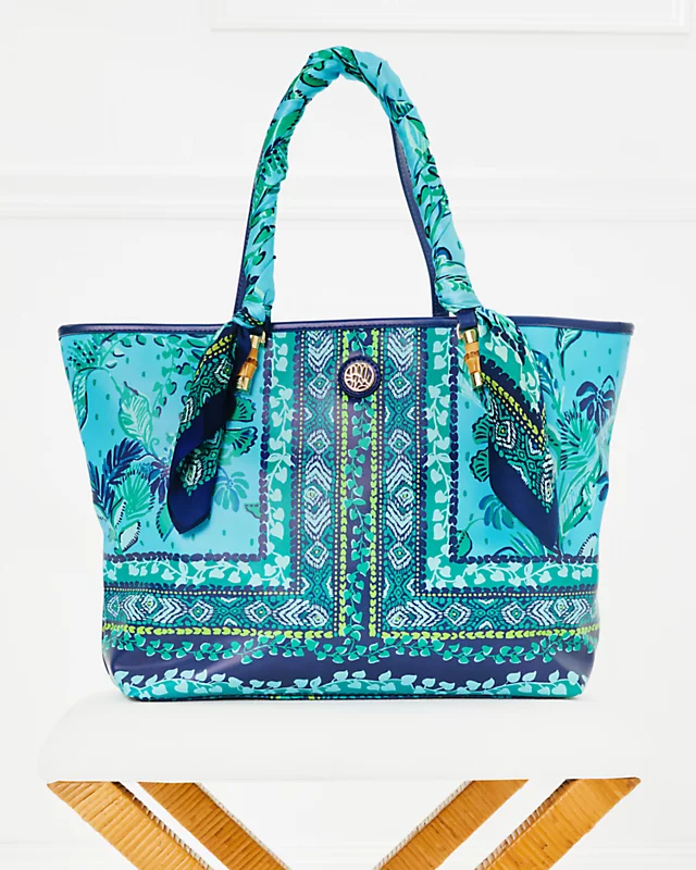 Paradise Bound Silk Scarf