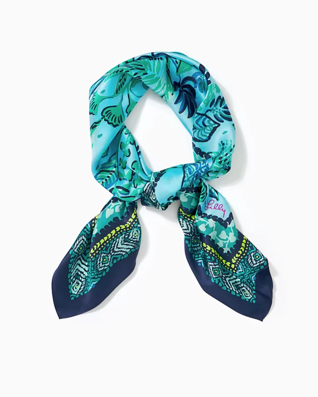 Paradise Bound Silk Scarf - Image 3