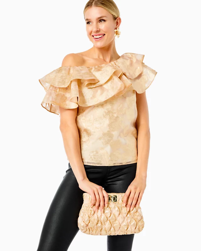 Chancey Quilted Clutch