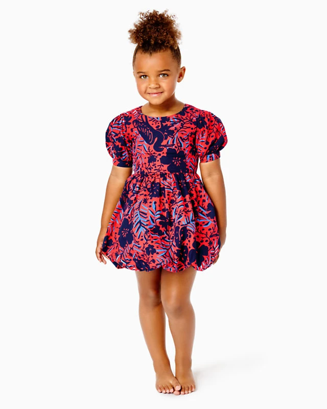 Girls Mini Moiraine Dress - Image 2