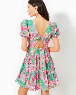 Nalani Short Sleeve Cotton Dress