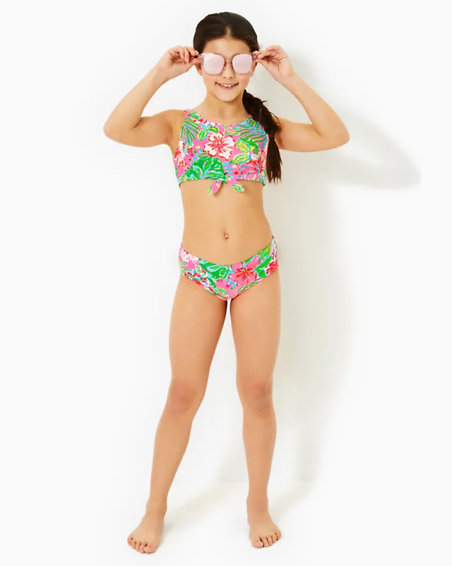 UPF 50+ Girls Devonta Bikini Set - Image 2