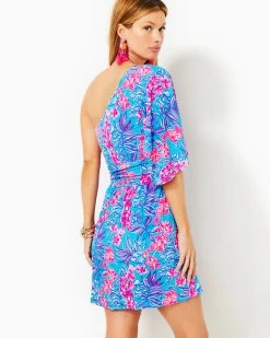 Niki One-Shoulder Romper