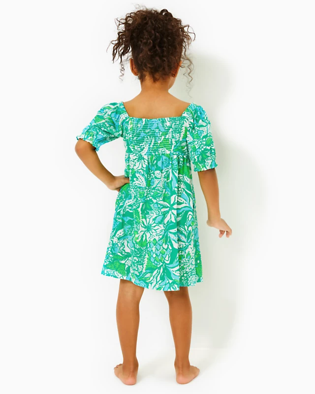 Girls Mini Delaney Dress - Image 3