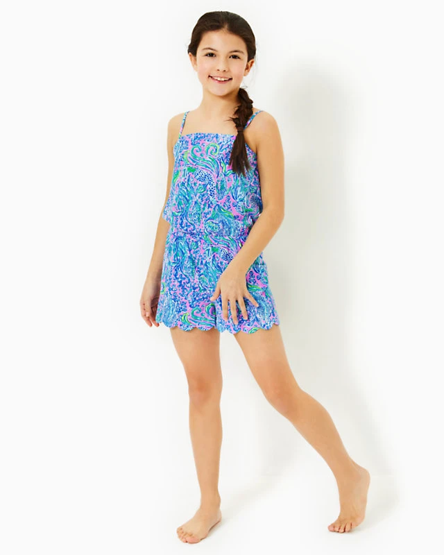 Girls Mini Jace Romper - Image 2
