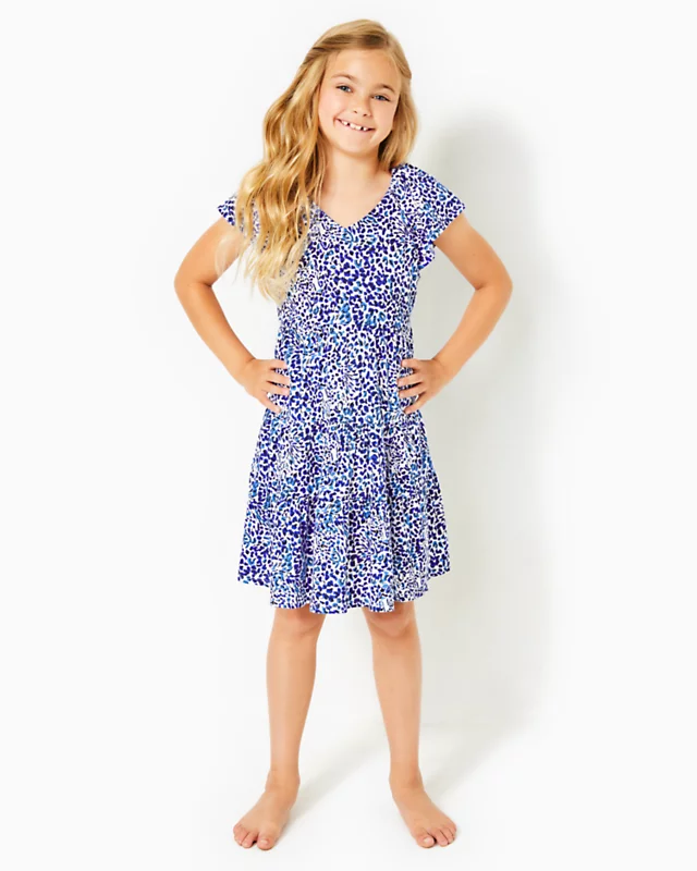 Girls Mini Kawai Tiered Dress - Image 2