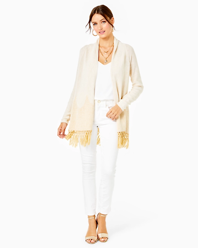 Tatum Long Fringe Hem Cardigan - Image 2