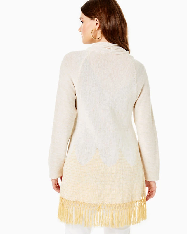 Tatum Long Fringe Hem Cardigan - Image 4