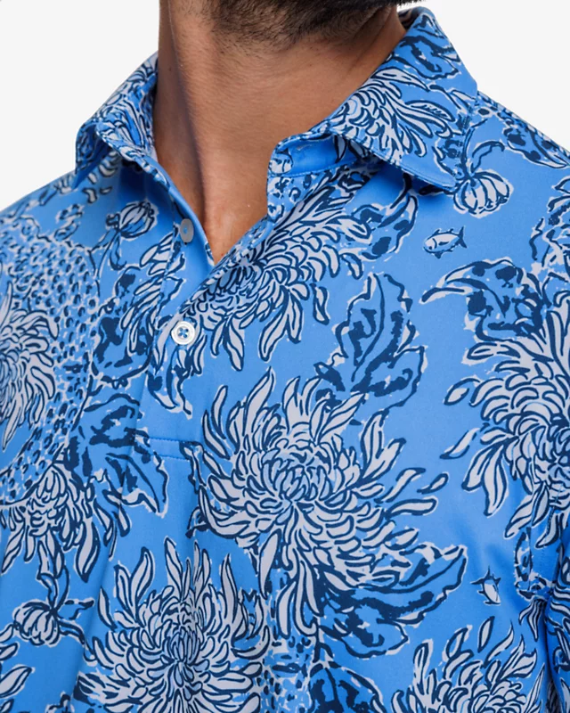 Lilly Pulitzer X Southern Tide Mens Ryder Polo - Image 3