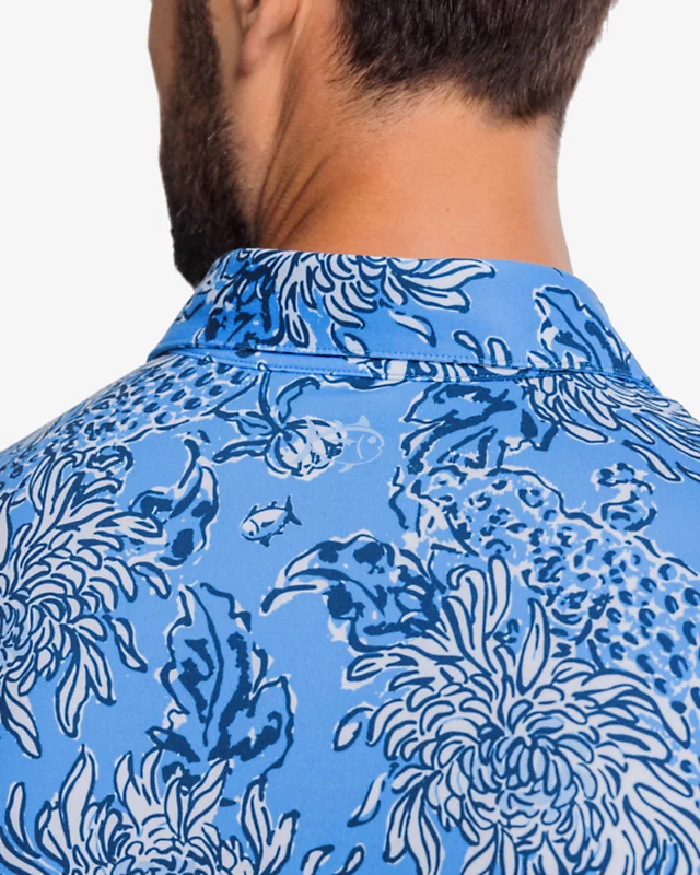 Lilly Pulitzer X Southern Tide Mens Ryder Polo - Image 4